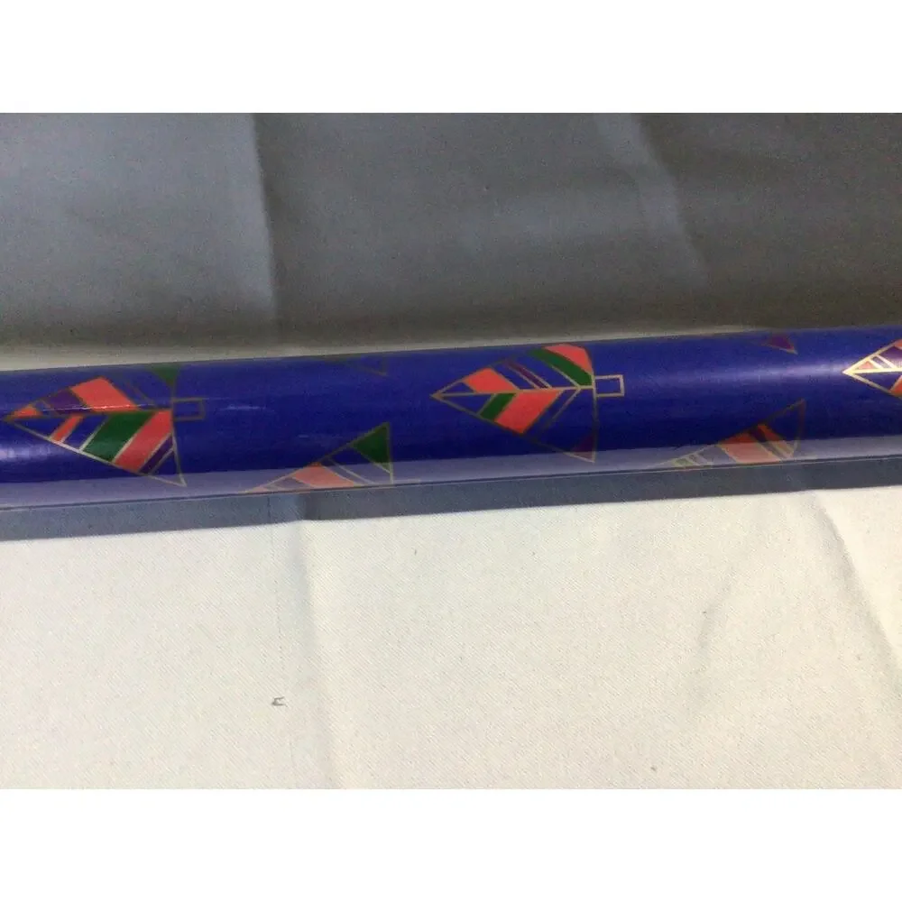 Hallmark Modern Christmas Wrapping Paper with Cutlines on Reverse 3 Rolls 120